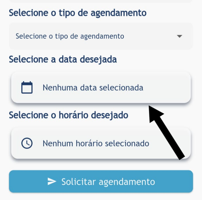 Registrando Agendamento